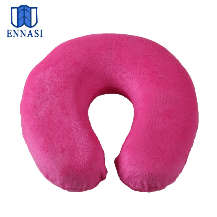 Cheap Wholesale Airplane Memory Foam Travel Pillow Neck Support Pillow detail 2