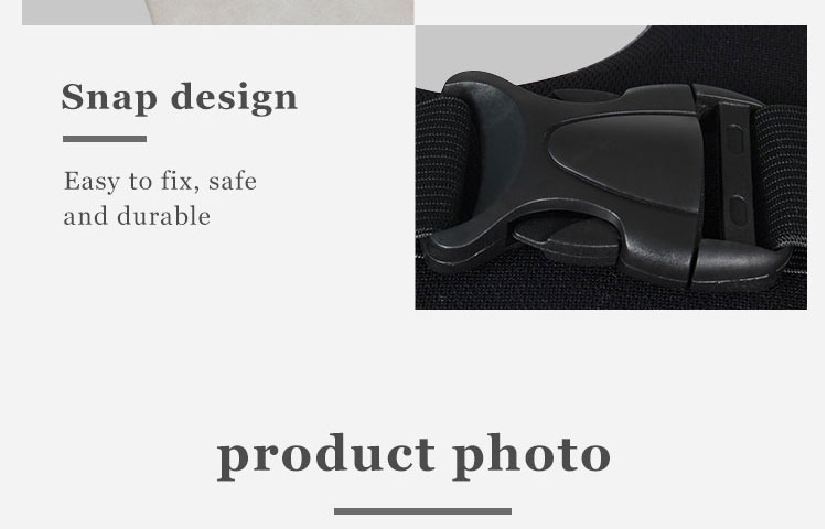 New Ideal Car Seat Memory Foam Back Rest Support Cushion Office Chair Lumbar Support Pillow Bed Cushion for Back Pain Relief detail 8