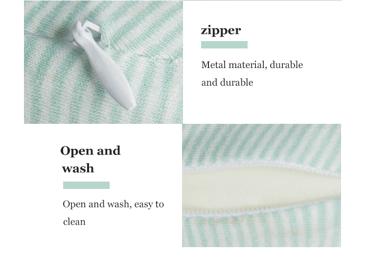 Adjustable Custom Woven Cervical Neck Pillow Memory Foam Travel Rest Pillow for Car Comfortable and Supportive detail 7