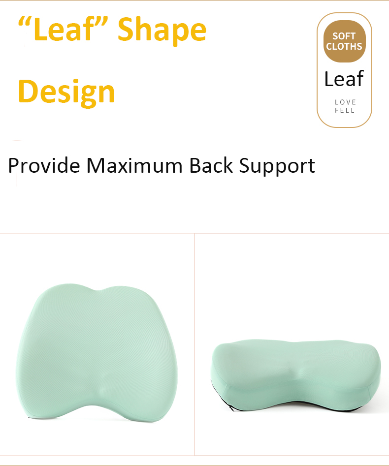 Ergonomic Office Chair Lumbar Support Cushion Memory Foam Car Seat Back Support Pillow for Driving detail 8
