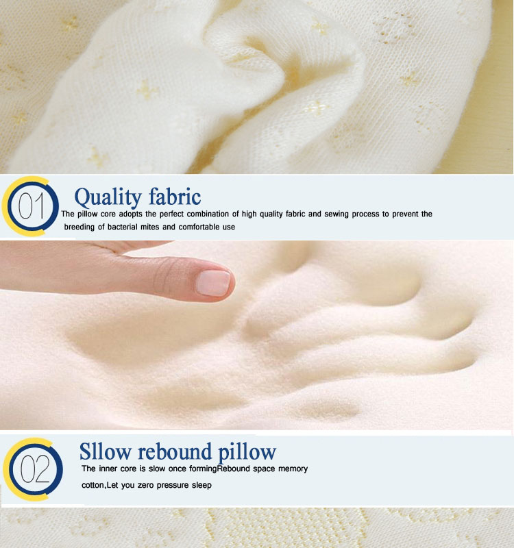 Factory Directly Sale Memory Foam Contour Orthopedic Knee Pillow for Side Sleeper Sleeping detail 6