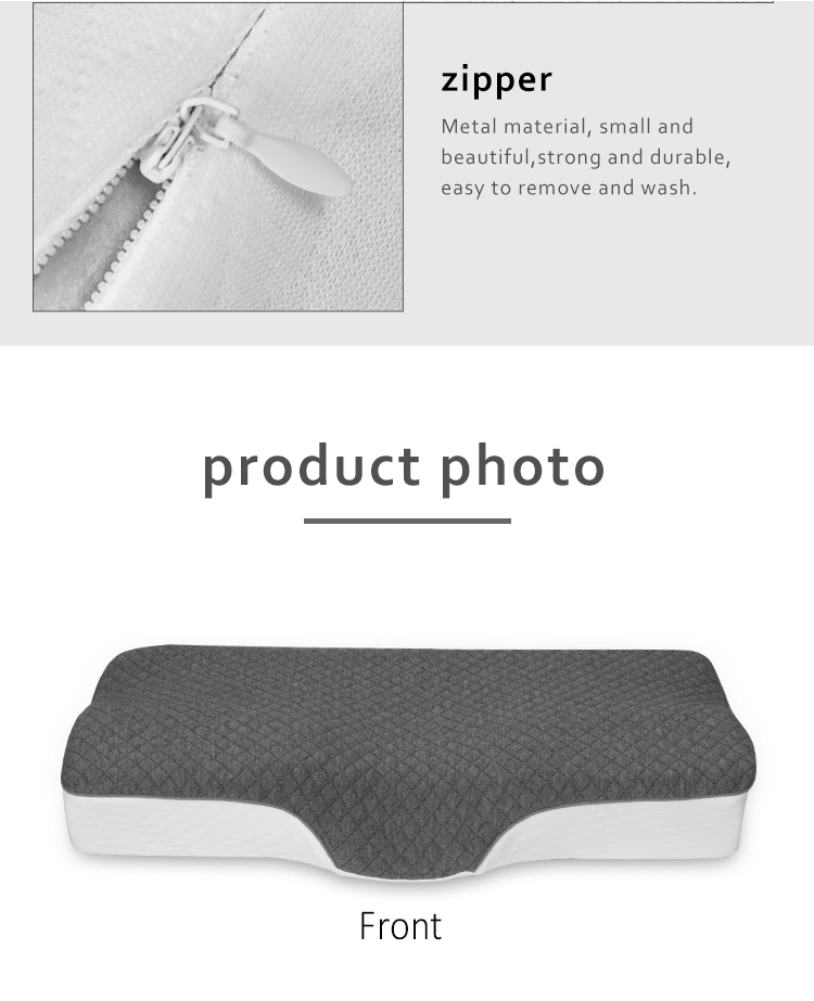 Modern Ergonomic Cervical Sleep Bedding Orthopedic Memory Foam Nursing Pillow for Side Sleepers Helps with Neck Pain detail 7