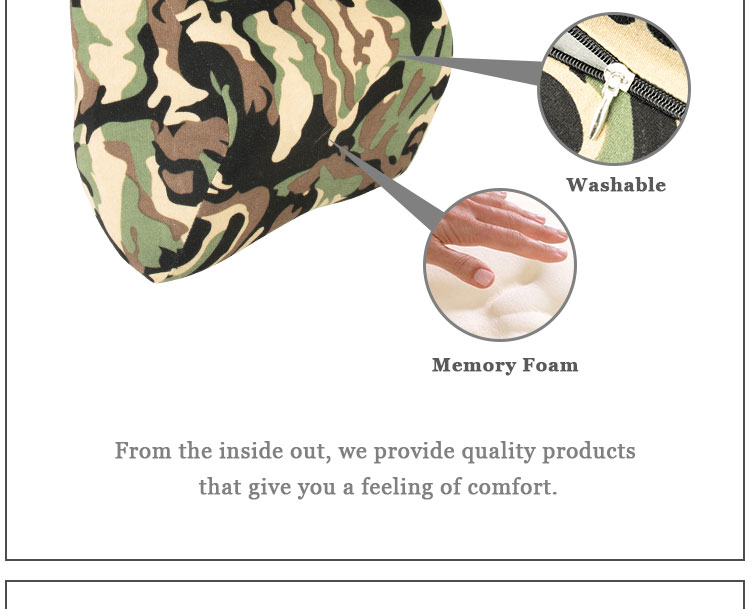 Hot Sale Car Seat Memory Foam Bone Shaped Head Rest Neck Support Pillow detail 4