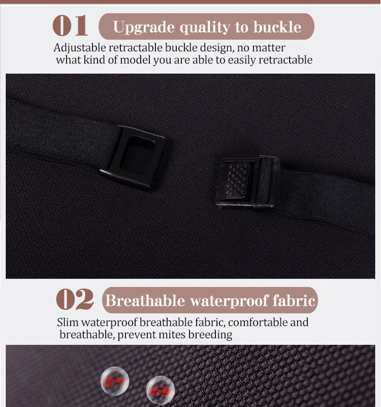 Comfortable Car Seat Memory Foam Head Rest Neck Rest Pillow for Pressure Relief detail 6