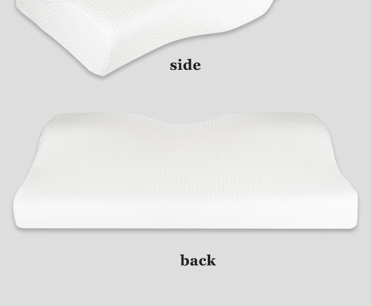 Ergonomic Modern Butterfly Shape Contour Memory Foam Cervical Neck Pillow Orthopedic Anti-Snore Eco-friendly CE Certified detail 8