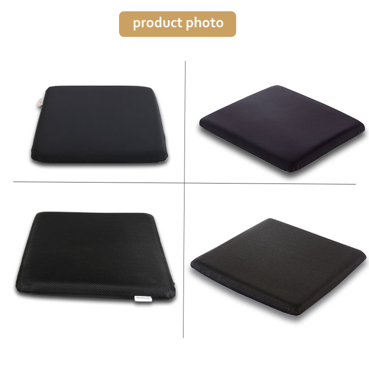 Waterproof Outdoor Stadium Seat Cushion with Square Memory Foam Orthopedic Lumbar Pillows for Comfortable Sitting detail 8
