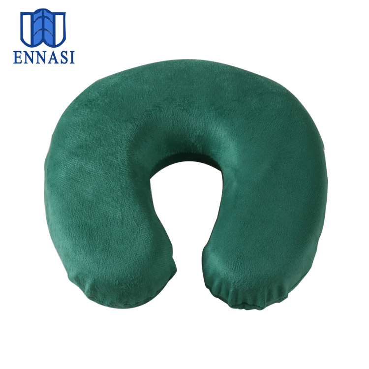 Cheap Wholesale Airplane Memory Foam Travel Pillow Neck Support Pillow detail 3