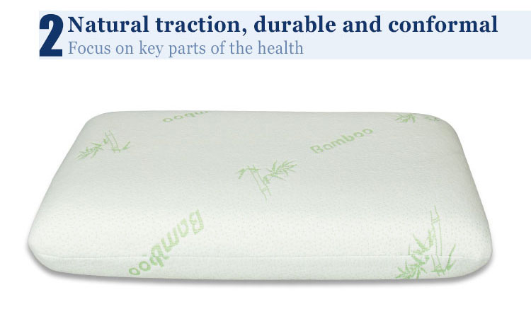 Chinese Manufacturer Bamboo Shredded Memory Foam Sleepingwell Sleep Pillow Pillows for Sleeping Comfortable detail 5