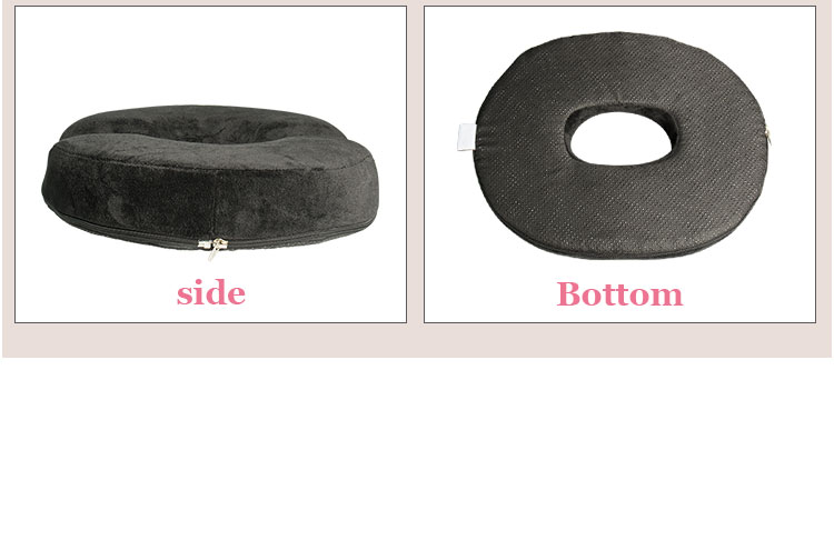 Hot Sale Comfort Memory Foam Donut Seat Cushion for Cars for Hemorrhoids and Tailbone Lumbar Pillows & Seat Cushions detail 3