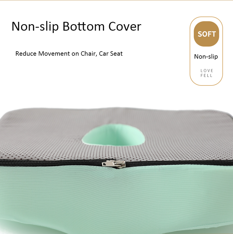 Ergonomic Office Chair Lumbar Support Cushion Memory Foam Car Seat Back Support Pillow for Driving detail 2