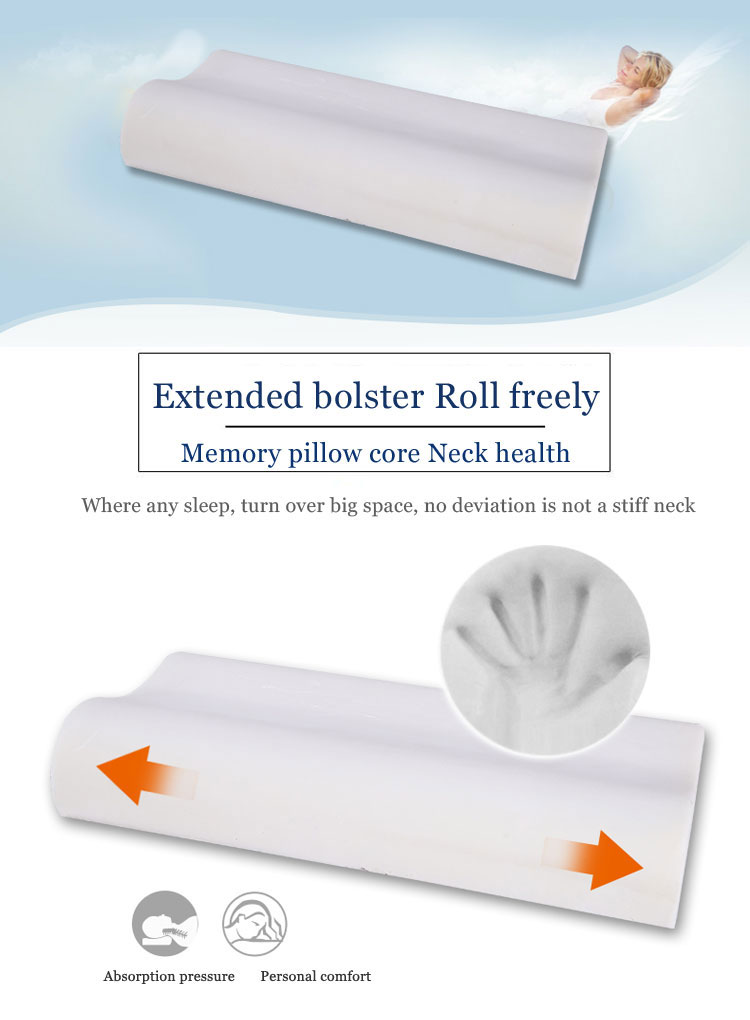 Ergonomic Contour Memory Foam Pillow Adjustable Orthopedic Sleeping Nursing Bed Pillow for Neck Pain Relief detail 2