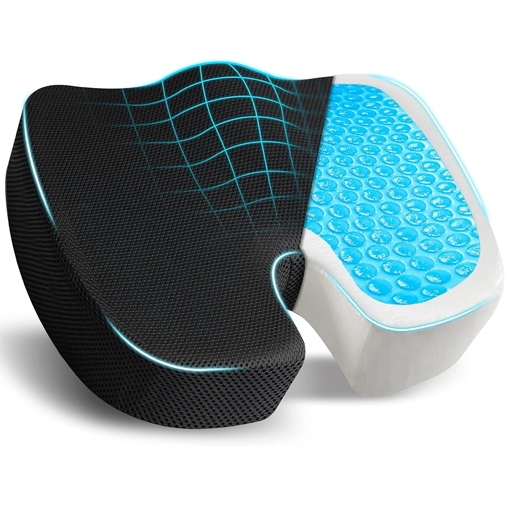 Direct Factory Sale Half Cylinder Bolster Gel Memory Foam Foot Rest Leg Support Cushion Removable Washable Waterproof CE detail 1