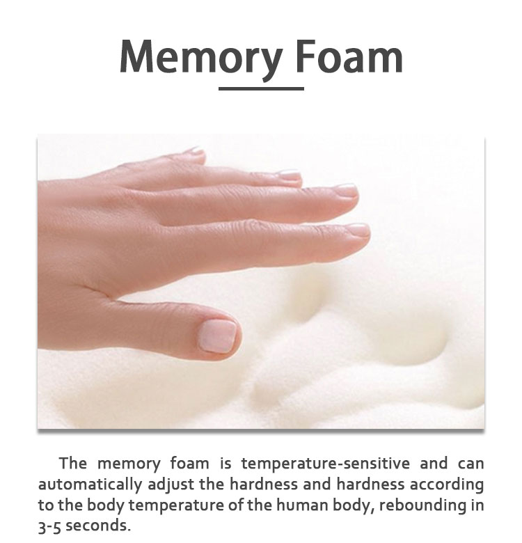 Ergonomic Non-slip Orthopedic Foot Pillow Memory Foam Under Desk Foot Rest Cushion for Relief detail 6