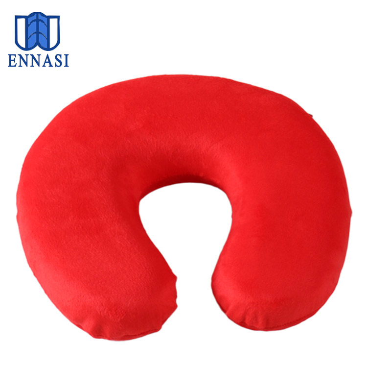 Cheap Wholesale Airplane Memory Foam Travel Pillow Neck Support Pillow detail 4
